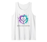Mental Health Matters Awareness Support Anxiety Tank Top