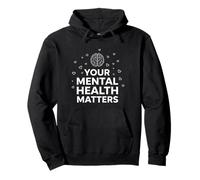 Mental Health Matters Awareness Wellness Therapist Counselor Pullover Hoodie