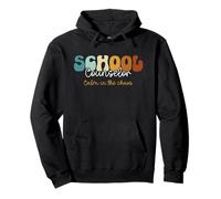 Mental Health Matters Calm in the Chaos School Counselor Pullover Hoodie