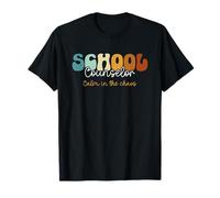 Mental Health Matters Calm in the Chaos School Counselor T-Shirt