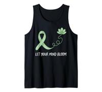Mental Health Matters Let Your Mind Bloom MHAM Awareness Tank Top