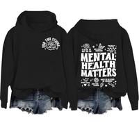 Mental Health Matters Sweatshirt End The Stigma Shirt Positive Message Motivational Mental Health Hoodie