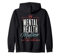 Mental Health Matters Zip Hoodie