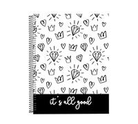 Mental Health Mood Journal, 90 Day Guided Anxiety & Mood Tracker for Self-Care, Daily Emotional Gratitude & Stress Management Journal, Self-Love Reflection Diary (A)