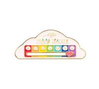 Mental Health Pin Social Battery Brooch Mood Tracker Lapel Well Being Badge Gift (Mood Tracker (White))