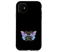 Mental Health Recovery Butterfly Effect Trauma Healing Case for iPhone 11