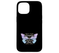 Mental Health Recovery Butterfly Effect Trauma Healing Case for iPhone 15