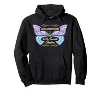 Mental Health Recovery Butterfly Effect Trauma Healing Pullover Hoodie