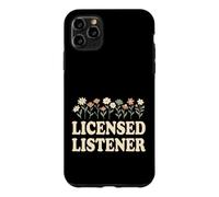 Mental Health School Counselor Therapy Licensed Listener Case for iPhone 11 Pro Max