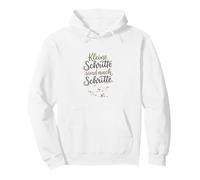 Mental Health Self Care Therapy Kleine Schritte Small Steps Pullover Hoodie