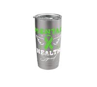 Mental Health Squad Supportive Community Awareness Apparel Stainless Steel Insulated Tumbler