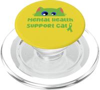 Mental Health Support Cat | Mental Health Matters Awareness PopSockets PopGrip for MagSafe