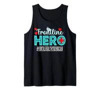 Mental Health Technician Frontline Hero Essential Workers Tank Top
