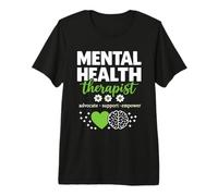Mental Health Therapist Retro Advocate Support Empower Premium T-Shirt