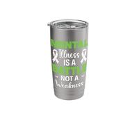 Mental Illness is A Battle Not A Weakness Awareness Support Stainless Steel Insulated Tumbler