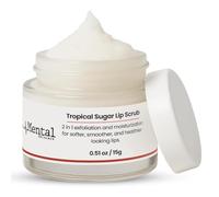 Mental Skincare Sugar Lip Exfoliator Scrub - Hydrates & Repairs Dark, Dry & Chapped Lips - Lip Scrub with Cocoa Butter & Coconut Oil - Softens, Smoothens & Soothes Dryness - Gently Removes Dead Skin