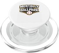 Mentally at the Ballparks Baseball Season Game Era PopSockets PopGrip for MagSafe