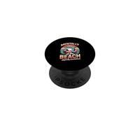 Mentally At The Beach Physically Overwhelmed PopSockets Adhesive PopGrip