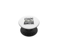Mentally At The Bookstore Avid Reader Quote PopSockets Adhesive PopGrip