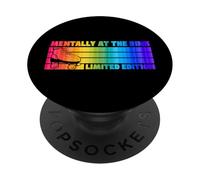 Mentally At The Rink Limited Edition Retro Roller Skating PopSockets Adhesive PopGrip
