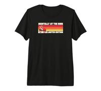 Mentally At The Rink Limited Edition Retro Roller Skating Premium T-Shirt