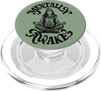 Mentally Awake Scout Oath Mindfulness Vintage Illustration PopSockets PopGrip for MagSafe