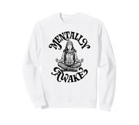 Mentally Awake Scout Oath Mindfulness Vintage Illustration Sweatshirt