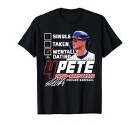 Mentally Dating Pete Crow Armstrong Chicago Baseball MLBPA T-Shirt