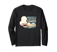 Mentally Elsewhere Dreamy Mood Abstract Space Dreamer Long Sleeve T-Shirt