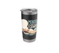 Mentally Elsewhere Dreamy Mood Abstract Space Dreamer Stainless Steel Insulated Tumbler
