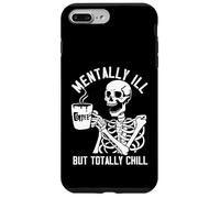 Mentally Ill But Totally Chill Caffeine Coffee Case for iPhone 7 Plus/8 Plus