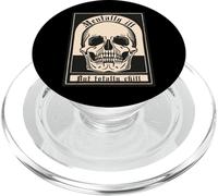 Mentally Ill But Totally Chill - Skill Smoking Pipe Rocker PopSockets PopGrip for MagSafe