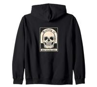 Mentally Ill But Totally Chill - Skill Smoking Pipe Rocker Zip Hoodie