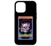 Mentally Ill But Totally Chill Skull Butterfly Case for iPhone 12 Pro Max