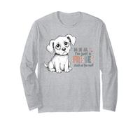 Mentally I'm Just a Frisbee Stuck on The Roof Long Sleeve T-Shirt
