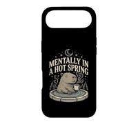 Mentally In A Hot Spring Capybara Coffee Case for iPhone Air