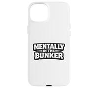 Mentally in the Bunker Golf Frustration Humor Golfing Meme Case for iPhone 15 Plus