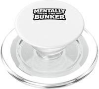 Mentally in the Bunker Golf Frustration Humor Golfing Meme PopSockets PopGrip for MagSafe