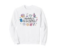 Mentally In The Love Hypothesis, Cozy Romance Book Lover Sweatshirt