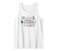 Mentally in The Love Hypothesis, Cozy Romance Book Lover Tank Top