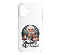 Mentally In The Mountains Cozy Fox Camp Case for iPhone 16
