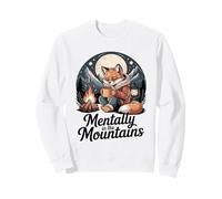 Mentally In The Mountains Cozy Fox Camp Sweatshirt