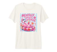Mentally Somewhere Expensive Flamingo Tropical Resort Premium T-Shirt