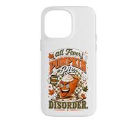 Mentally Stable Never Pumpkin Pie Always Retro Fall Case for iPhone 14 Pro Max