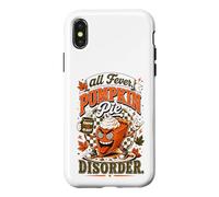 Mentally Stable Never Pumpkin Pie Always Retro Fall Case for iPhone X/XS