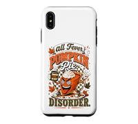 Mentally Stable Never Pumpkin Pie Always Retro Fall Case for iPhone XS Max