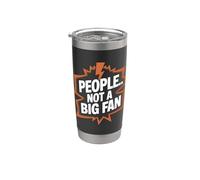 Mentally Tired Social Limit Design Stainless Steel Insulated Tumbler
