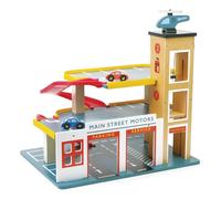 Mentari Toys: Sustainable Wooden Garage for Playful Development!