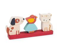 Mentari Wooden Pet Stacker - Developmental Toys For Young Children, MT7107
