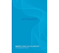 Mente Come un Colabrodo - Diario per Smemorati: Quaderno a righe con copertina spiritosa, perfetto per chi perde il filo. 110 pagine, 15,2 x 22,9 cm